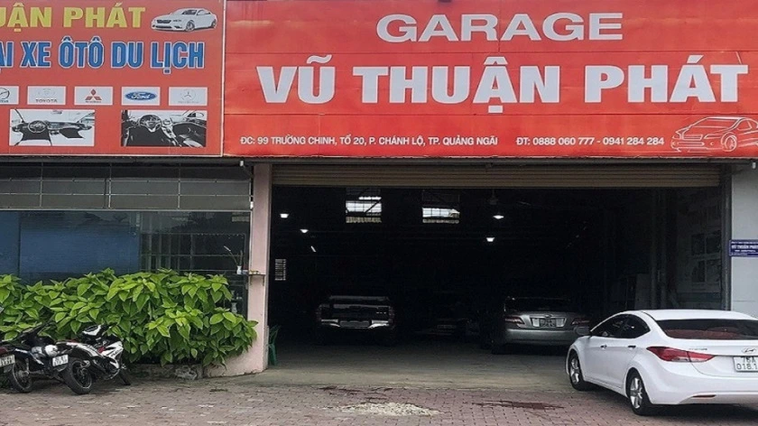 gara oto quảng ngãi garage Quảng Ngãi