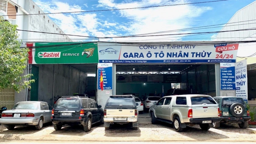 gara oto quảng ngãi gara Quảng Ngãi