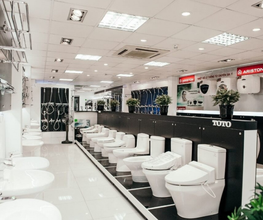 cửa hàng thiết bị vệ sinh Quảng Ngãi