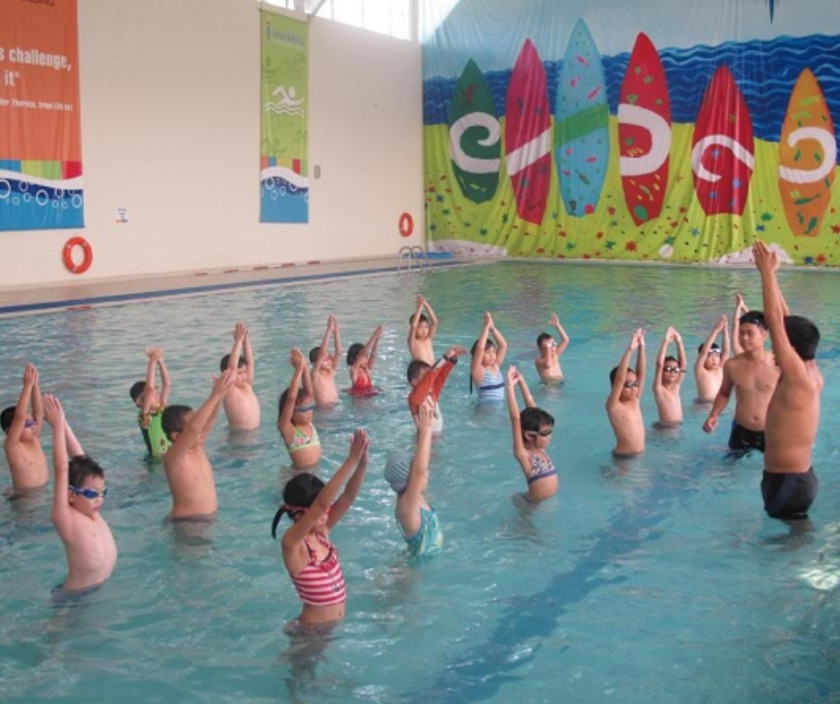 dạy bơi quảng ngãi dạy bơi cho trẻ em ở Quảng Ngãi