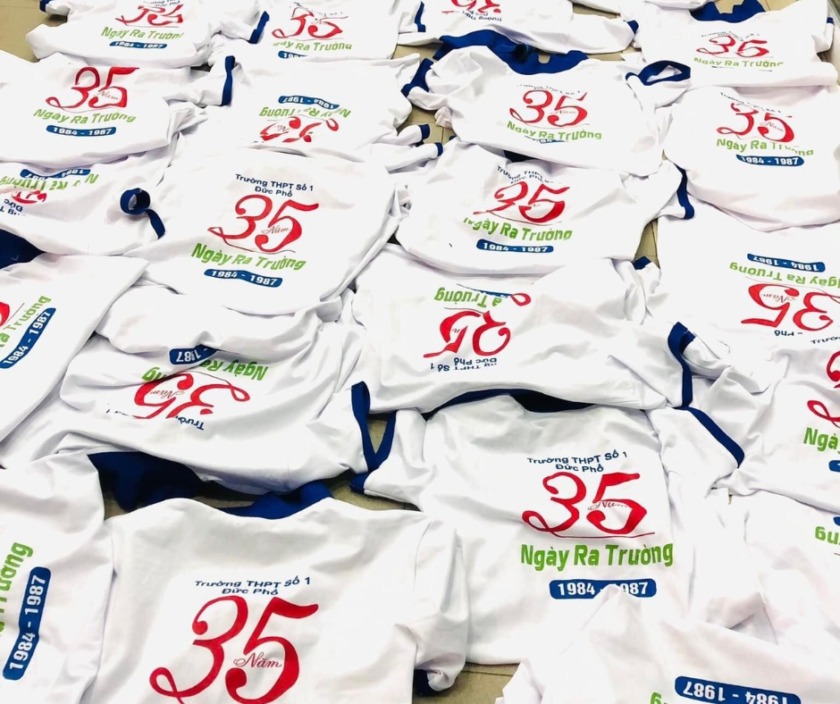 in áo đồng phục Quảng Ngãi