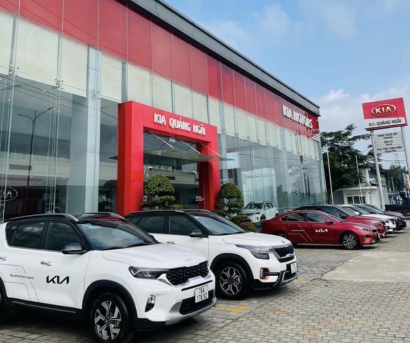 showroom ô tô uy tín tại Quảng Ngãi