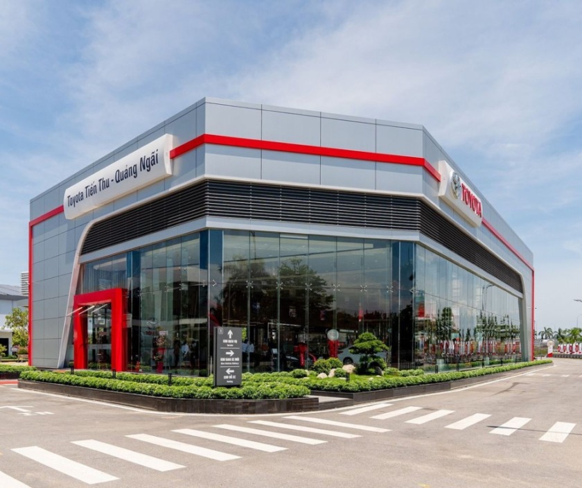 showroom ô tô uy tín tại Quảng Ngãi