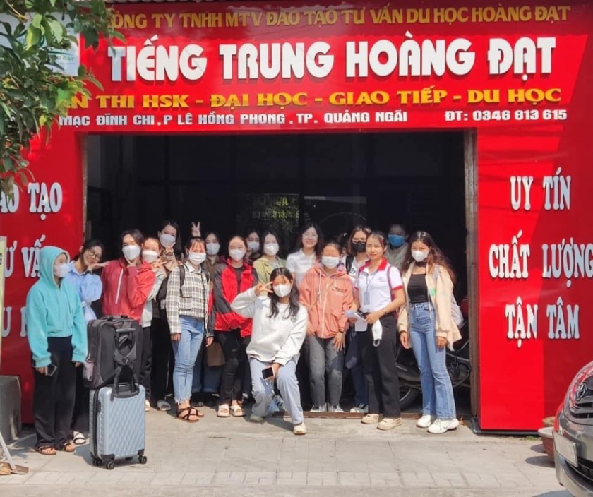 trung tâm dạy tiếng trung Quảng Ngãi