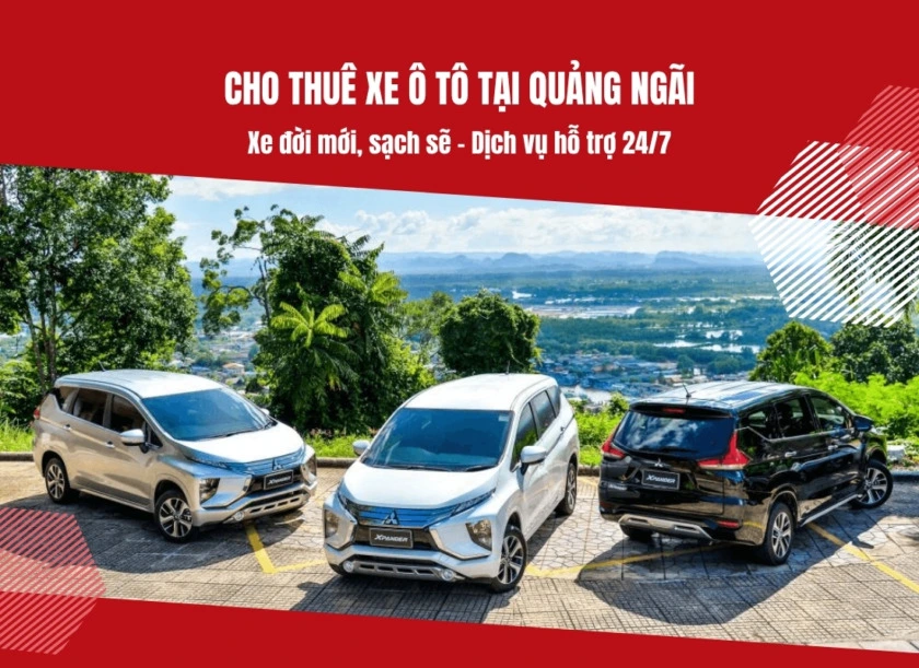 cho thuê xe ô tô Quảng Ngãi