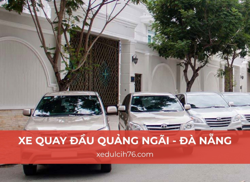 xe Đà Nẵng - Quảng Ngãi quay đầu