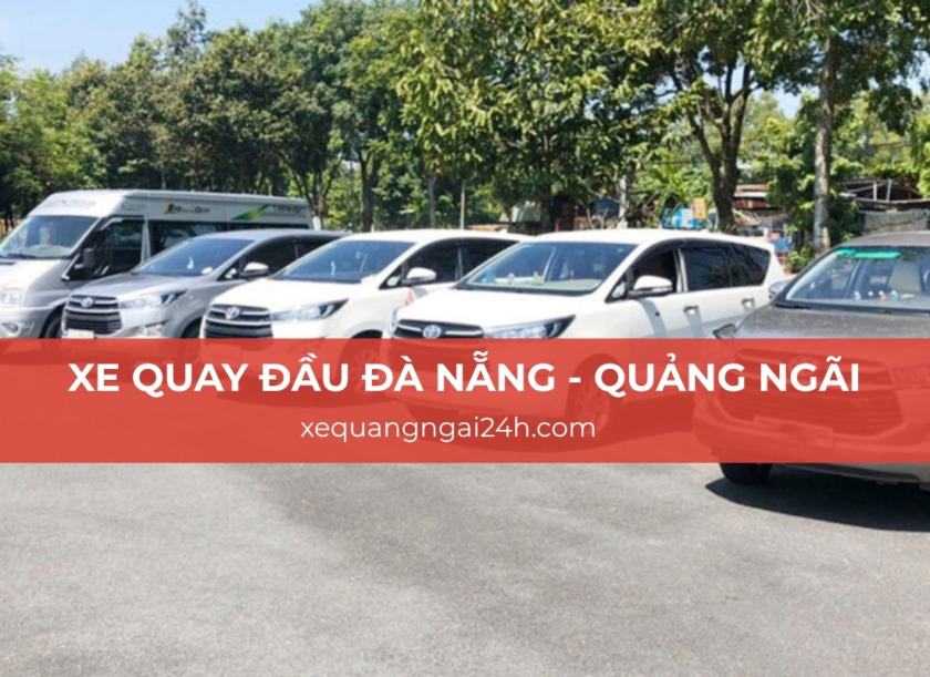 xe Đà Nẵng - Quảng Ngãi quay đầu
