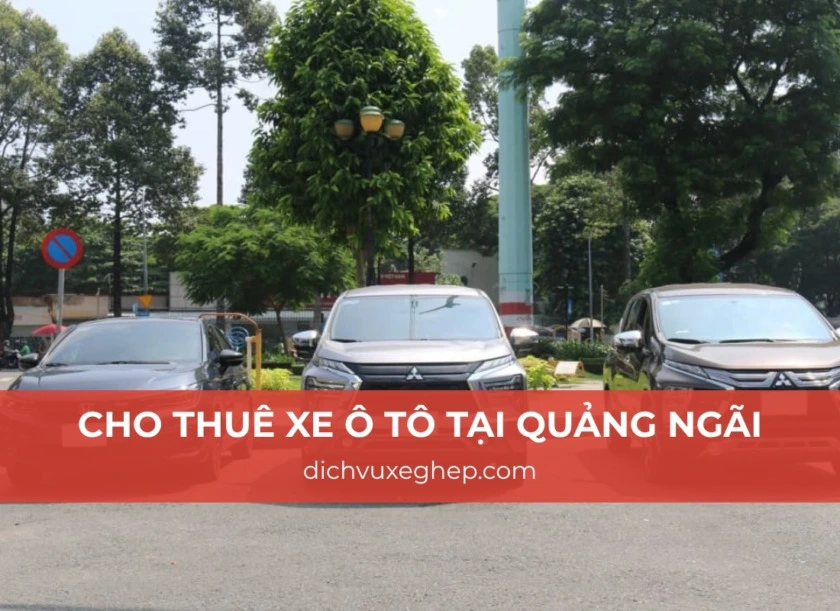 cho thuê xe tại Quảng Ngãi