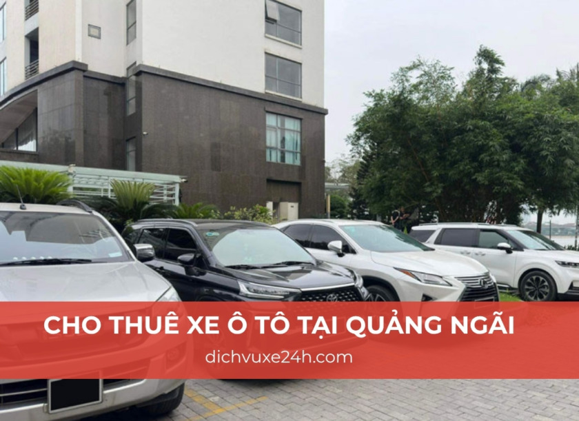 cho thuê xe tại Quảng Ngãi