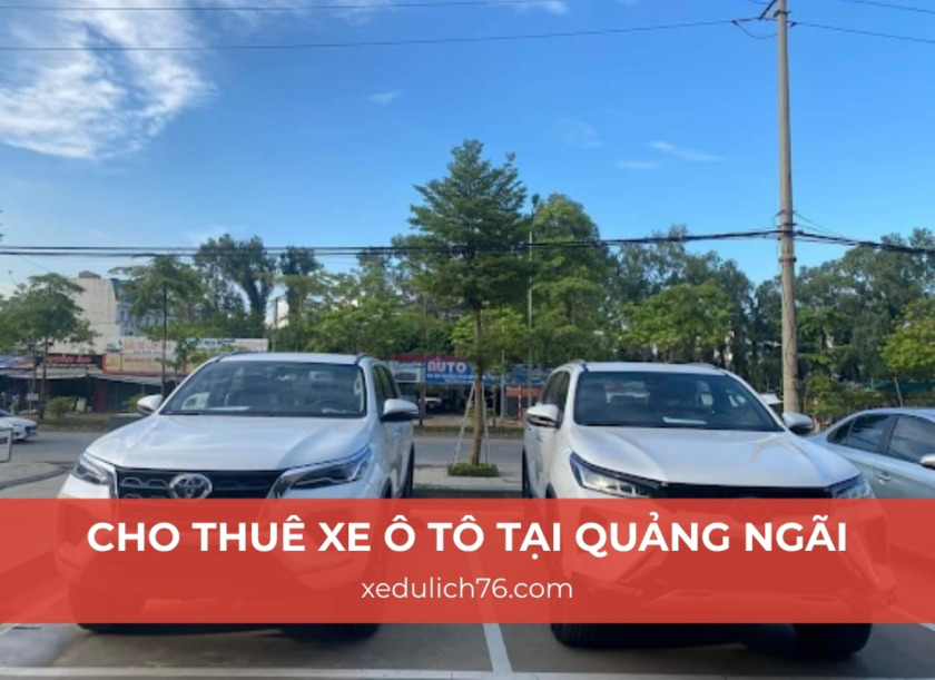 cho thuê xe tại Quảng Ngãi