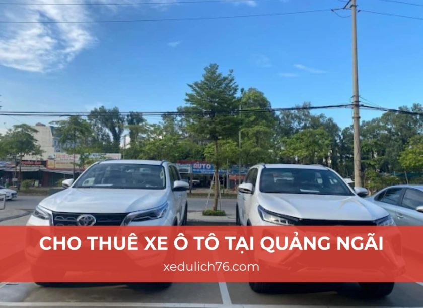 cho thuê xe tại Quảng Ngãi