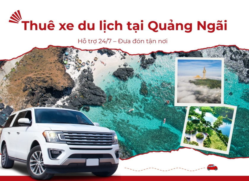 Thuê xe du lịch Quảng Ngãi