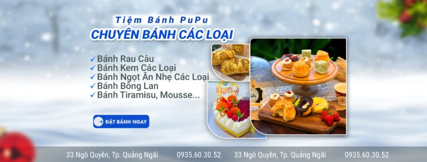 Tiệm bánh kem Quảng Ngãi