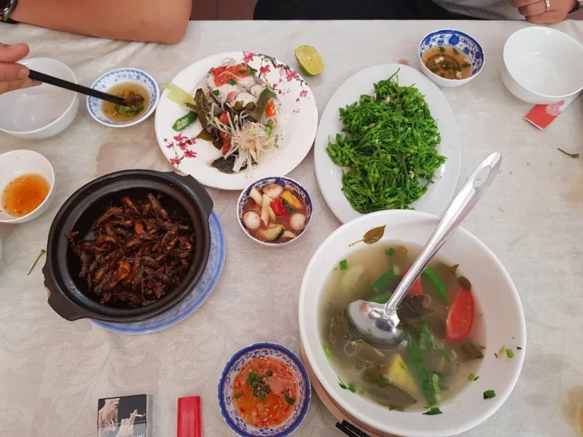 quán cơm ngon quảng ngãi Cơm cá bống sông trà Quảng Ngãi