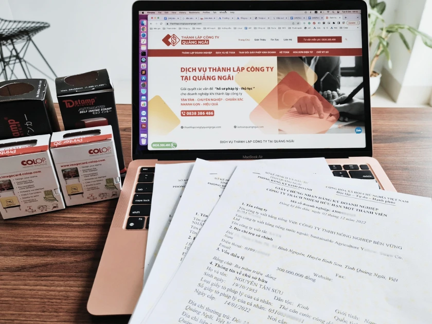 Đăng ký giấy phép kinh doanh Quảng Ngãi