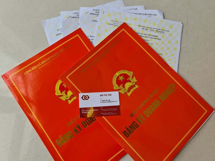 thành lập công ty Quảng Ngãi Thành lập công ty Quảng Ngãi