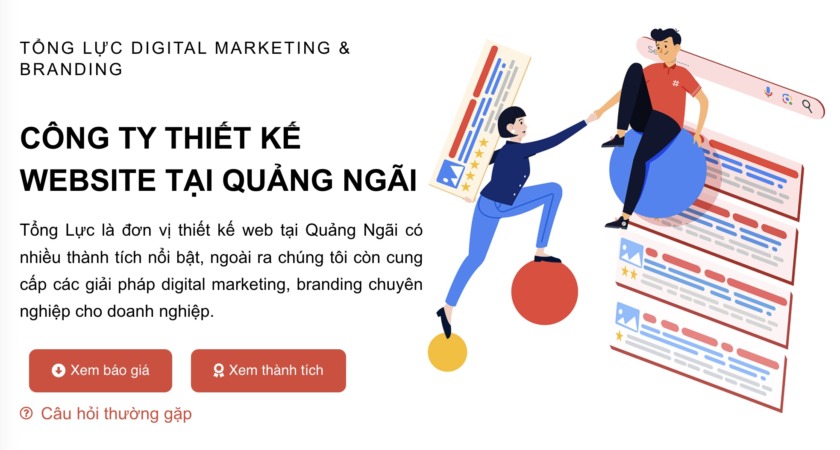 thiết kế web Quảng Ngãi Thiết kế web Quảng Ngãi
